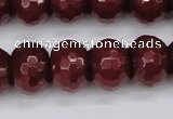 CCN1994 15 inches 12*16mm faceted rondelle candy jade beads wholesale