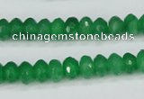 CCN1997 15 inches 5*8mm faceted rondelle candy jade beads wholesale