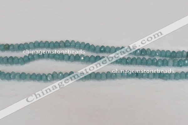 CCN2000 15 inches 3*5mm faceted rondelle candy jade beads wholesale