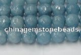 CCN2016 15 inches 6mm faceted round candy jade beads wholesale