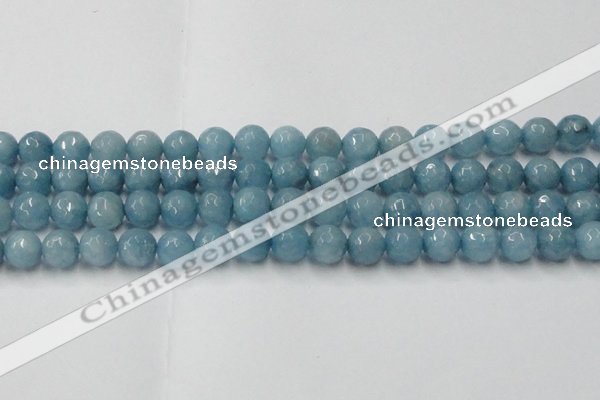 CCN2020 15 inches 14mm faceted round candy jade beads wholesale