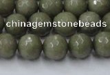 CCN2025 15 inches 10mm faceted round candy jade beads wholesale