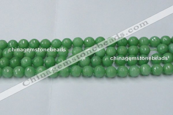 CCN2034 15 inches 14mm faceted round candy jade beads wholesale