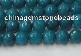 CCN2043 15 inches 4mm faceted round candy jade beads wholesale