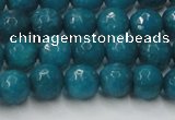 CCN2045 15 inches 8mm faceted round candy jade beads wholesale