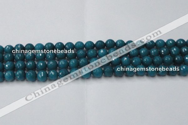 CCN2046 15 inches 10mm faceted round candy jade beads wholesale