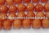 CCN2051 15 inches 6mm faceted round candy jade beads wholesale