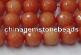 CCN2053 15 inches 10mm faceted round candy jade beads wholesale