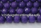 CCN2059 15 inches 8mm faceted round candy jade beads wholesale