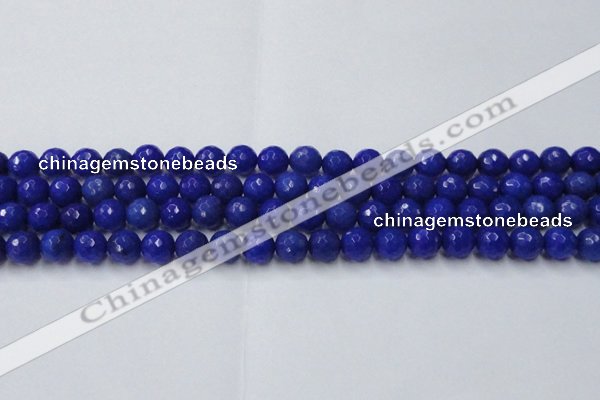 CCN2067 15 inches 10mm faceted round candy jade beads wholesale