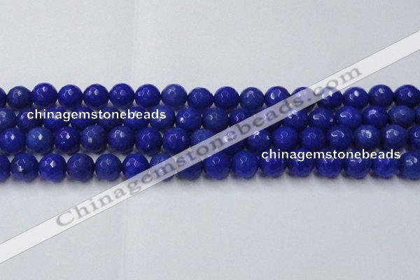 CCN2069 15 inches 14mm faceted round candy jade beads wholesale