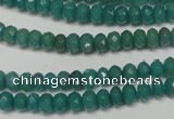 CCN2100 15.5 inches 4*6mm faceted rondelle candy jade beads