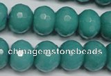 CCN2105 15.5 inches 12*16mm faceted rondelle candy jade beads