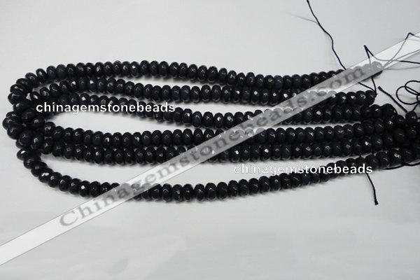 CCN2113 15.5 inches 5*8mm faceted rondelle candy jade beads