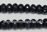 CCN2114 15.5 inches 6*10mm faceted rondelle candy jade beads