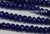 CCN2118 15.5 inches 4*6mm faceted rondelle candy jade beads