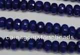 CCN2119 15.5 inches 5*8mm faceted rondelle candy jade beads