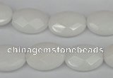 CCN2200 15.5 inches 13*18mm faceted oval candy jade beads