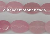 CCN2201 15.5 inches 13*18mm faceted oval candy jade beads