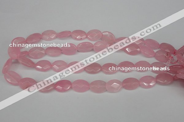 CCN2201 15.5 inches 13*18mm faceted oval candy jade beads