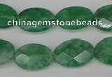 CCN2209 15.5 inches 13*18mm faceted oval candy jade beads