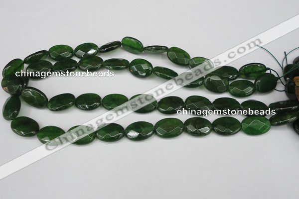 CCN2211 15.5 inches 13*18mm faceted oval candy jade beads