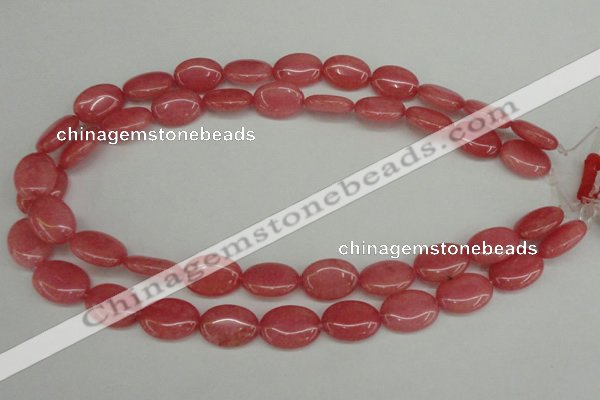 CCN2222 15.5 inches 13*18mm oval candy jade beads wholesale