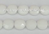 CCN2230 15.5 inches 12mm faceted coin candy jade beads wholesale