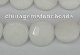 CCN2233 15.5 inches 16mm faceted coin candy jade beads wholesale