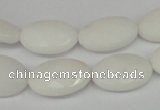 CCN225 15.5 inches 12*18mm faceted oval candy jade beads