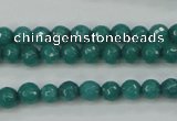 CCN2279 15.5 inches 6mm faceted round candy jade beads wholesale