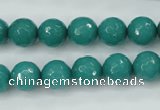 CCN2281 15.5 inches 10mm faceted round candy jade beads wholesale