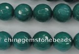 CCN2283 15.5 inches 14mm faceted round candy jade beads wholesale