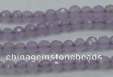 CCN2286 15.5 inches 4mm faceted round candy jade beads wholesale