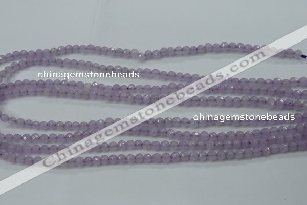 CCN2286 15.5 inches 4mm faceted round candy jade beads wholesale