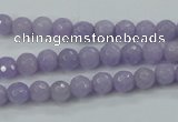 CCN2287 15.5 inches 6mm faceted round candy jade beads wholesale