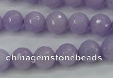 CCN2289 15.5 inches 10mm faceted round candy jade beads wholesale