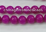 CCN2296 15.5 inches 10mm faceted round candy jade beads wholesale