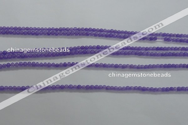 CCN2314 15.5 inches 2mm round candy jade beads wholesale