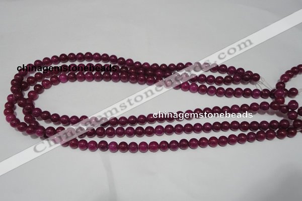 CCN24 15.5 inches 6mm round candy jade beads wholesale