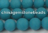 CCN2452 15.5 inches 8mm round matte candy jade beads wholesale