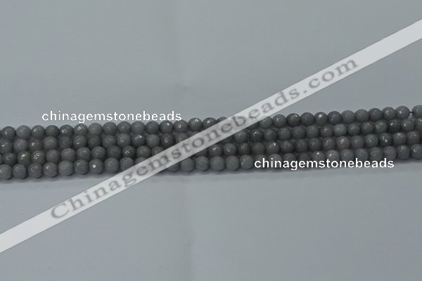 CCN2559 15 inches 6mm faceted round candy jade beads wholesale