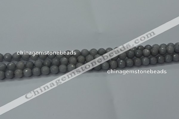 CCN2560 15 inches 8mm faceted round candy jade beads wholesale