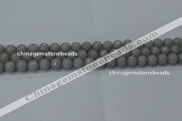 CCN2561 15 inches 10mm faceted round candy jade beads wholesale