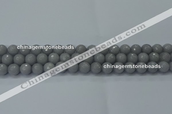 CCN2562 15 inches 12mm faceted round candy jade beads wholesale