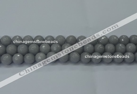 CCN2563 15 inches 14mm faceted round candy jade beads wholesale