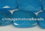 CCN2637 15.5 inches 18*25mm faceted trapezoid candy jade beads