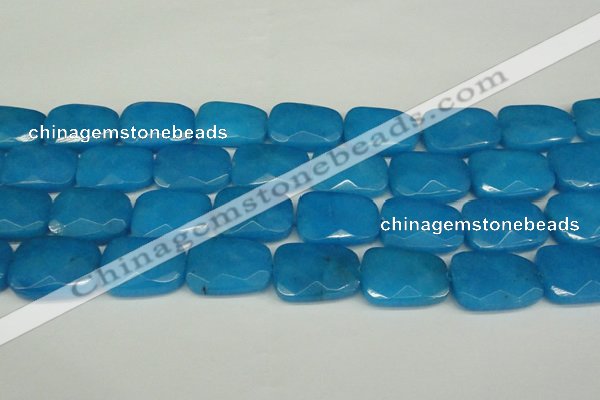 CCN2637 15.5 inches 18*25mm faceted trapezoid candy jade beads