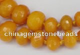 CCN2645 15.5 inches 5*8mm - 12*16mm faceted rondelle candy jade beads