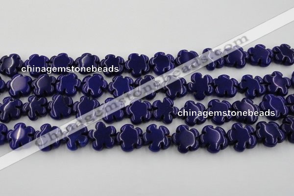 CCN2665 15.5 inches 16mm carved flower candy jade beads wholesale